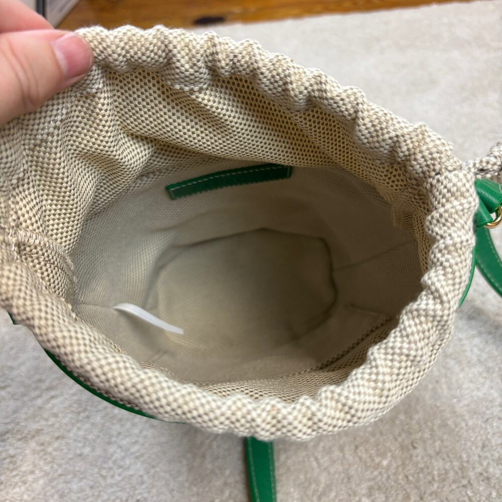 NWOT Talbots Rattan Basket Crossbody Bag - Picture 8 of 8